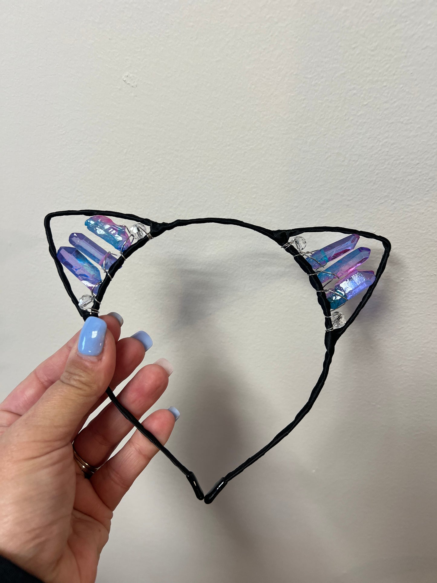 Aura Quartz Cat Ears