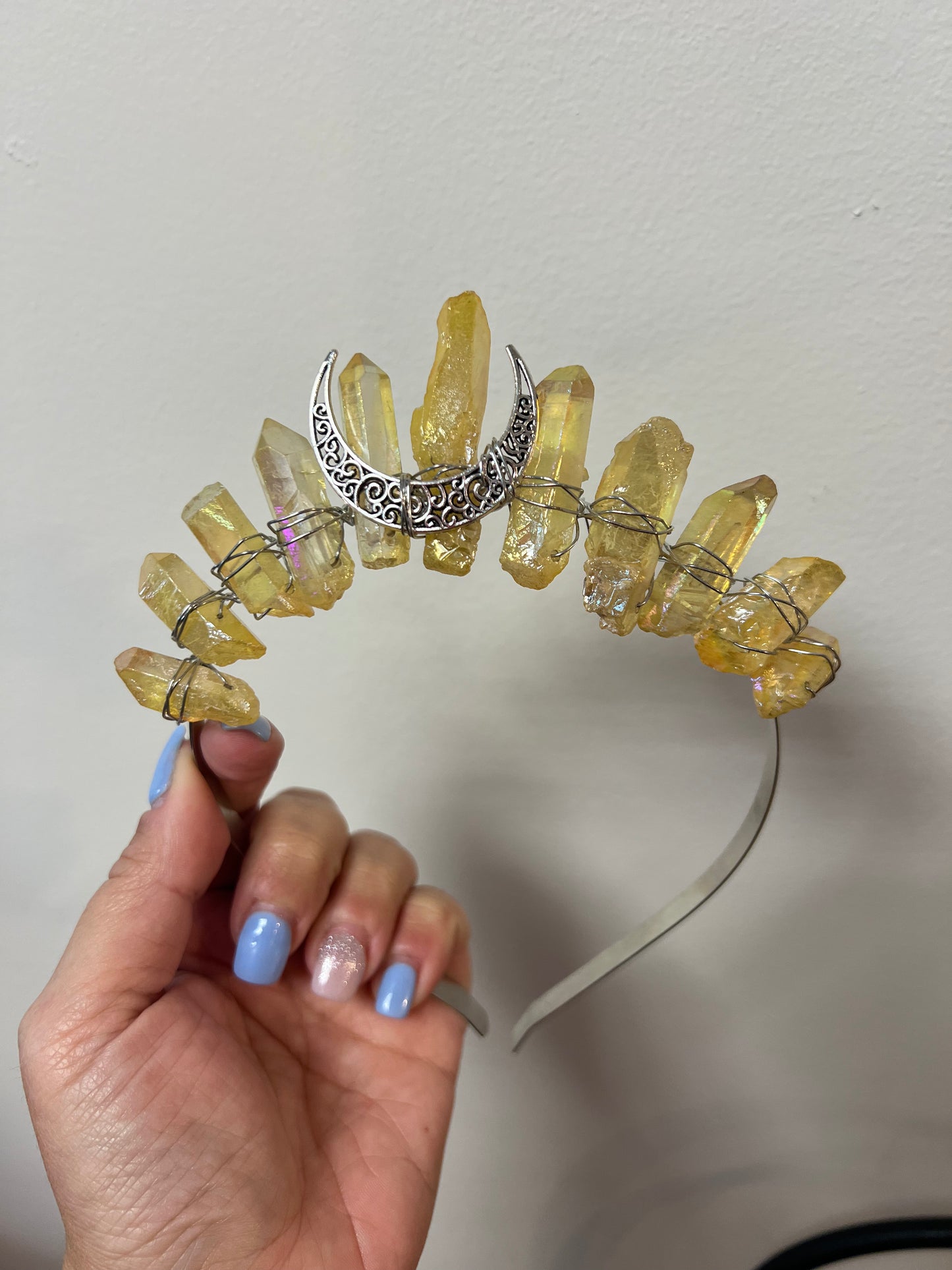 Aura Quartz Tiara