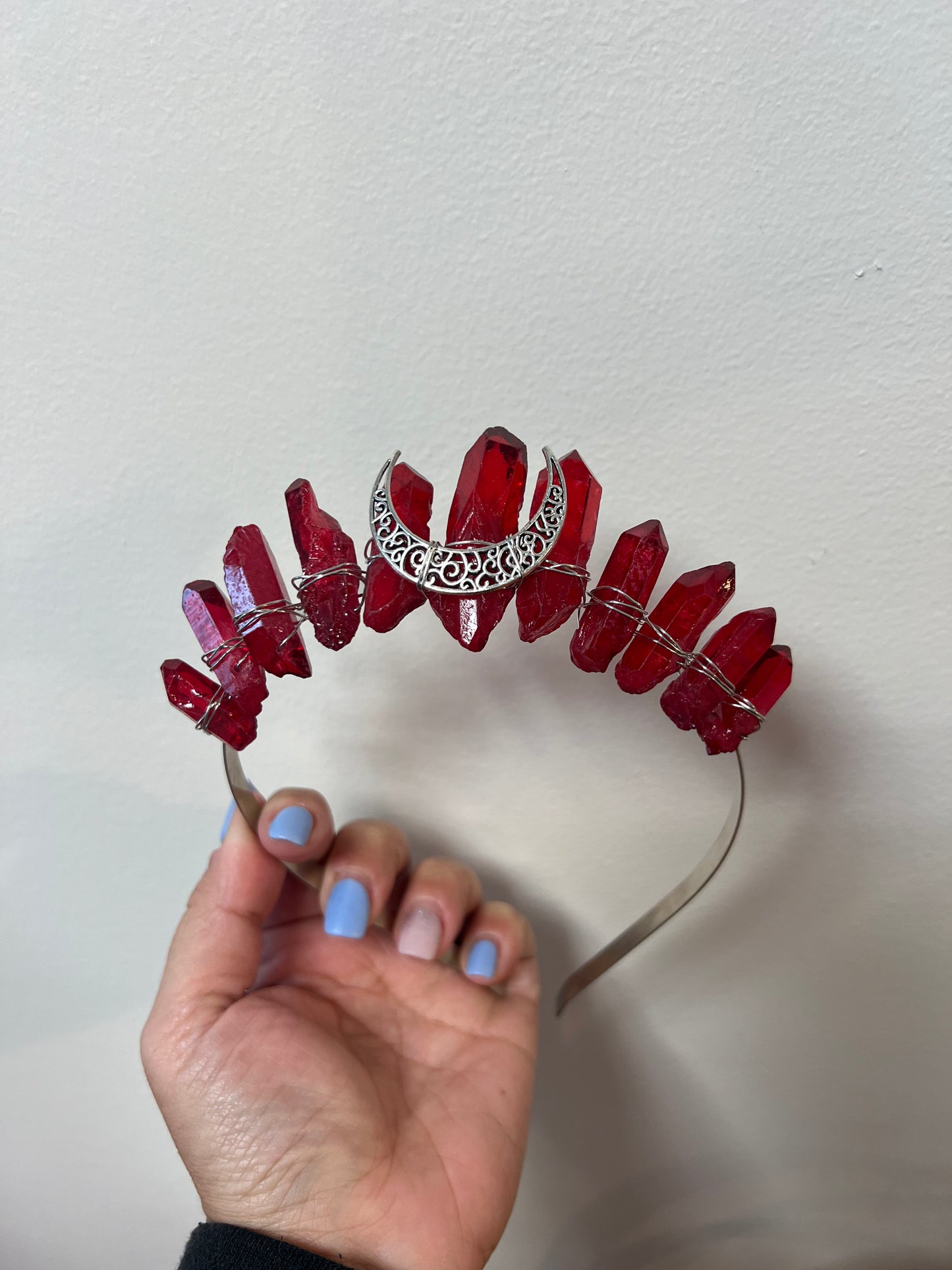 Aura Quartz Tiara
