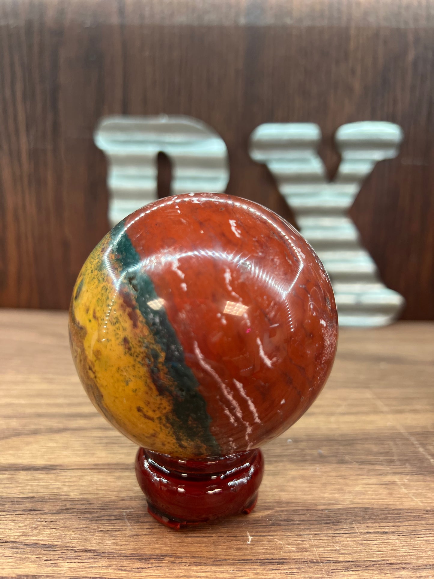 Ocean Jasper Sphere