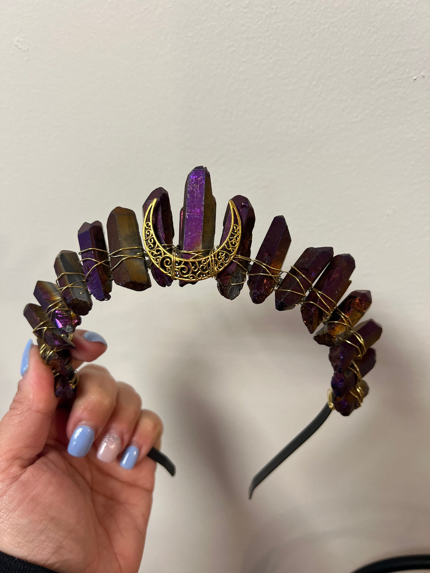 Aura Quartz Tiara