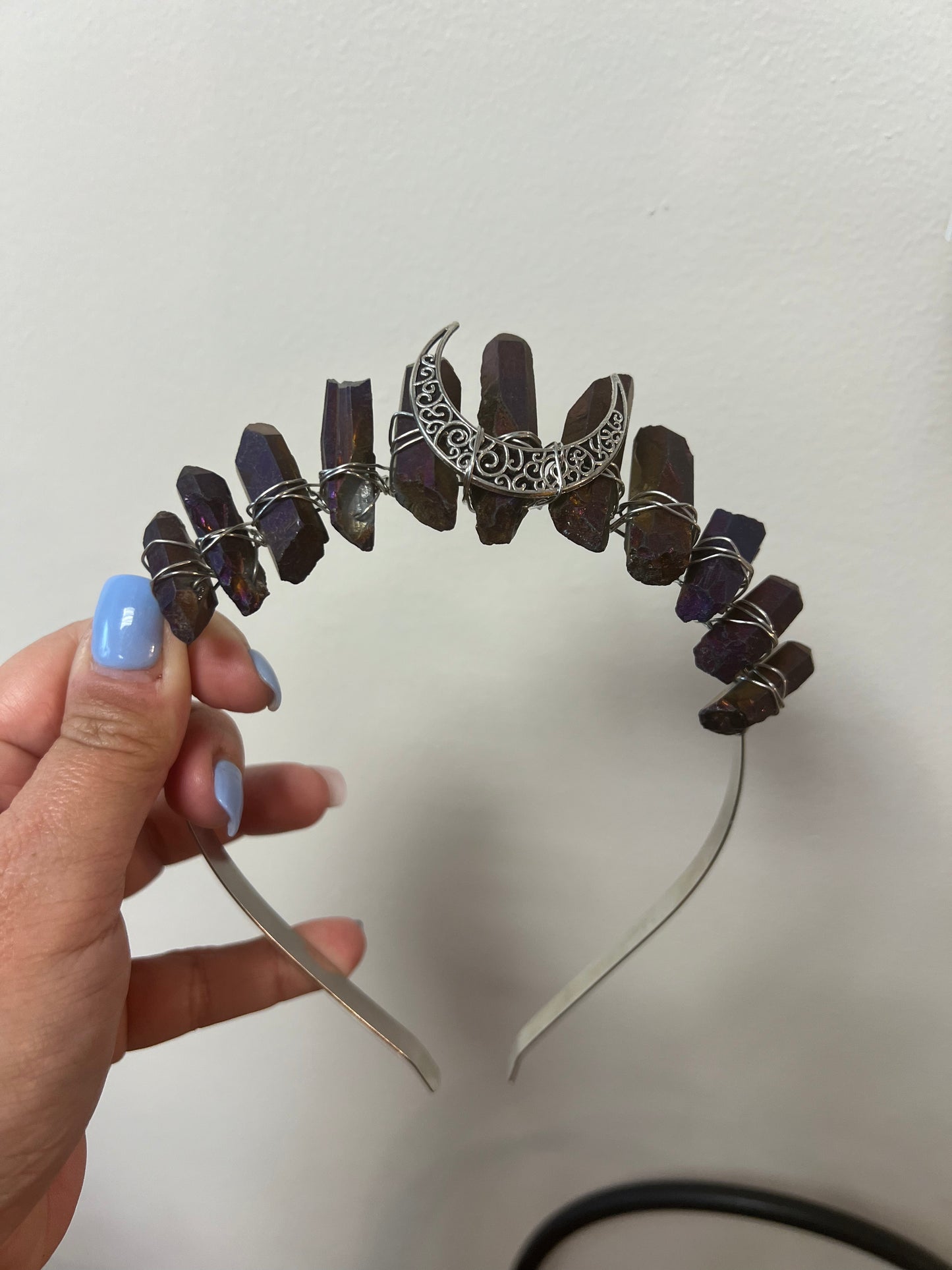 Aura Quartz Tiara