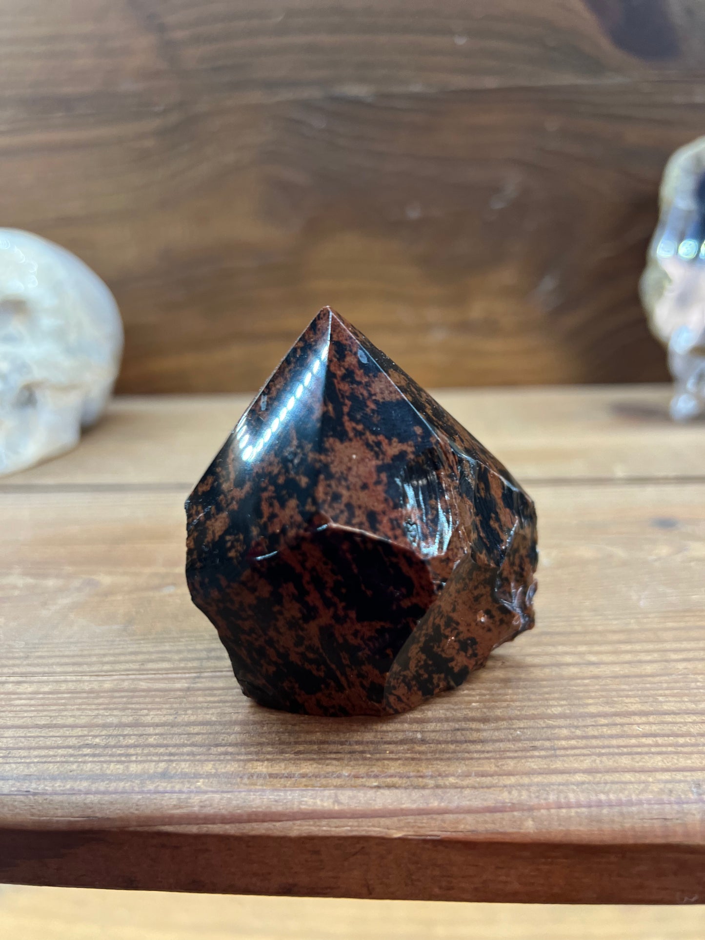 Mahogany Obsidian Polished Tip