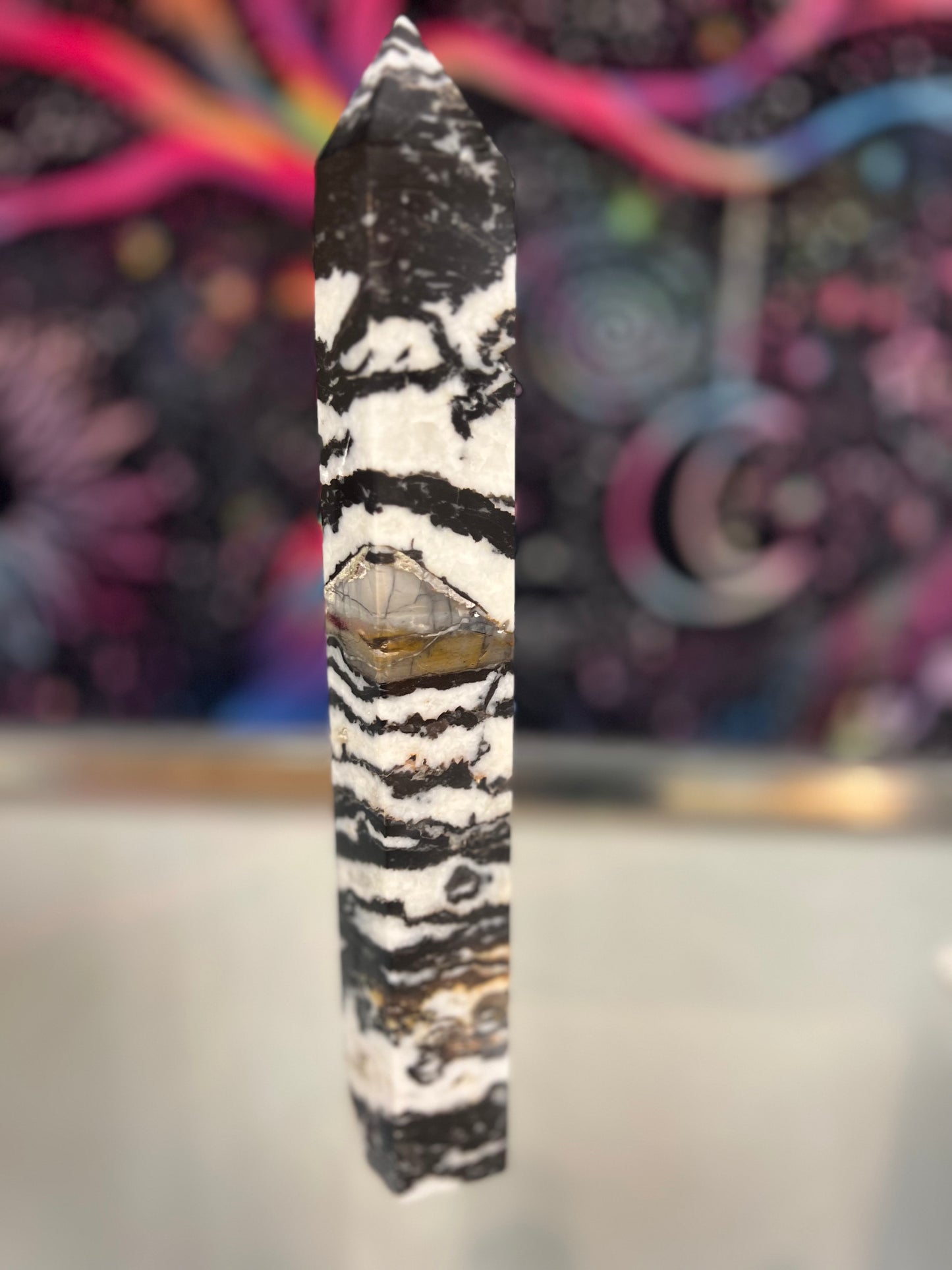 Zebra Jasper Tower