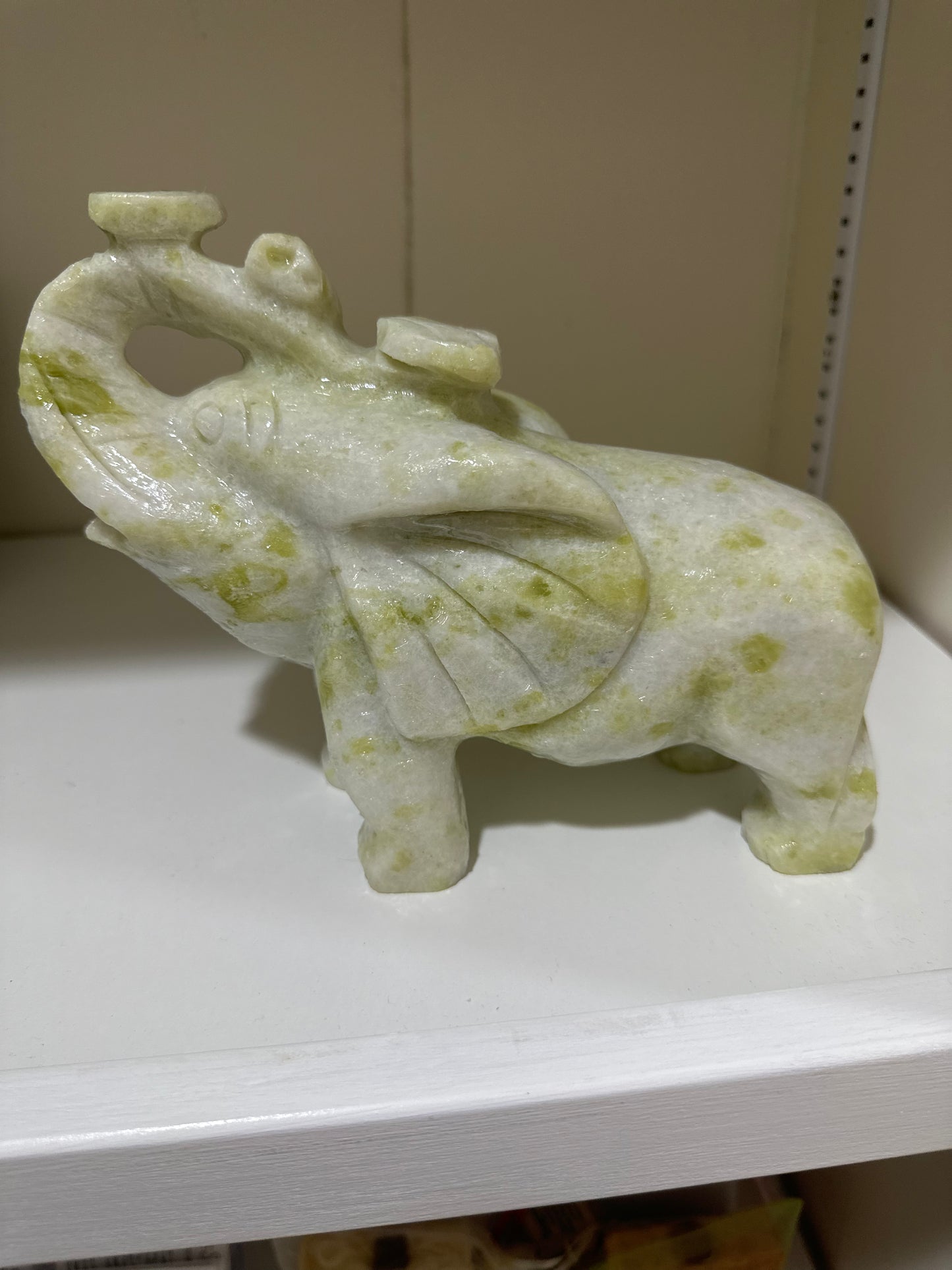 Nephrite Jade Elephants