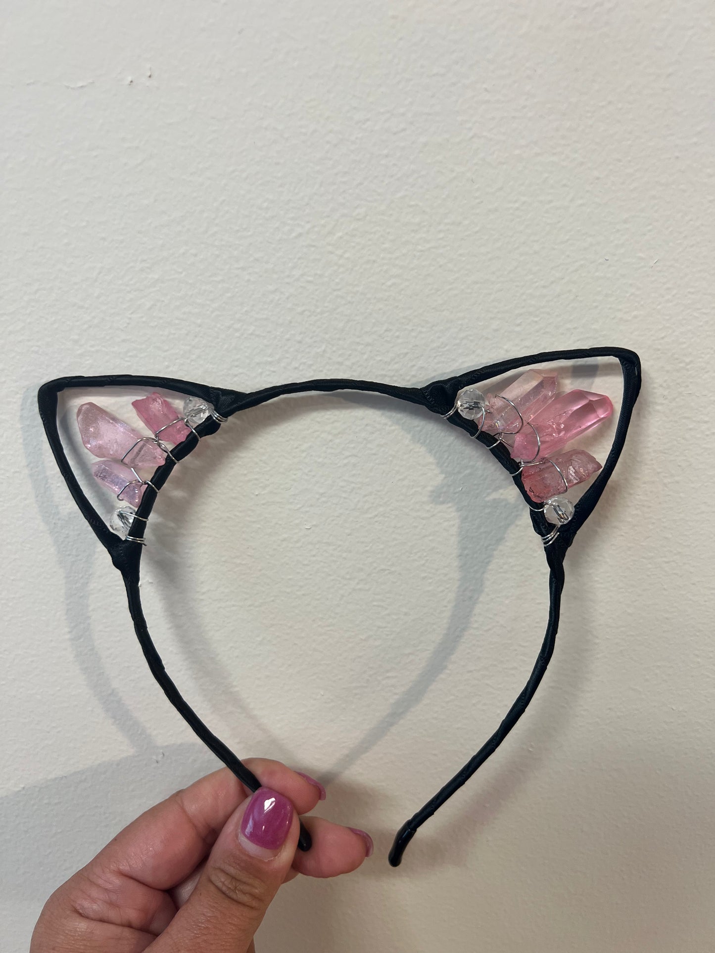 Aura Quartz Cat Ears