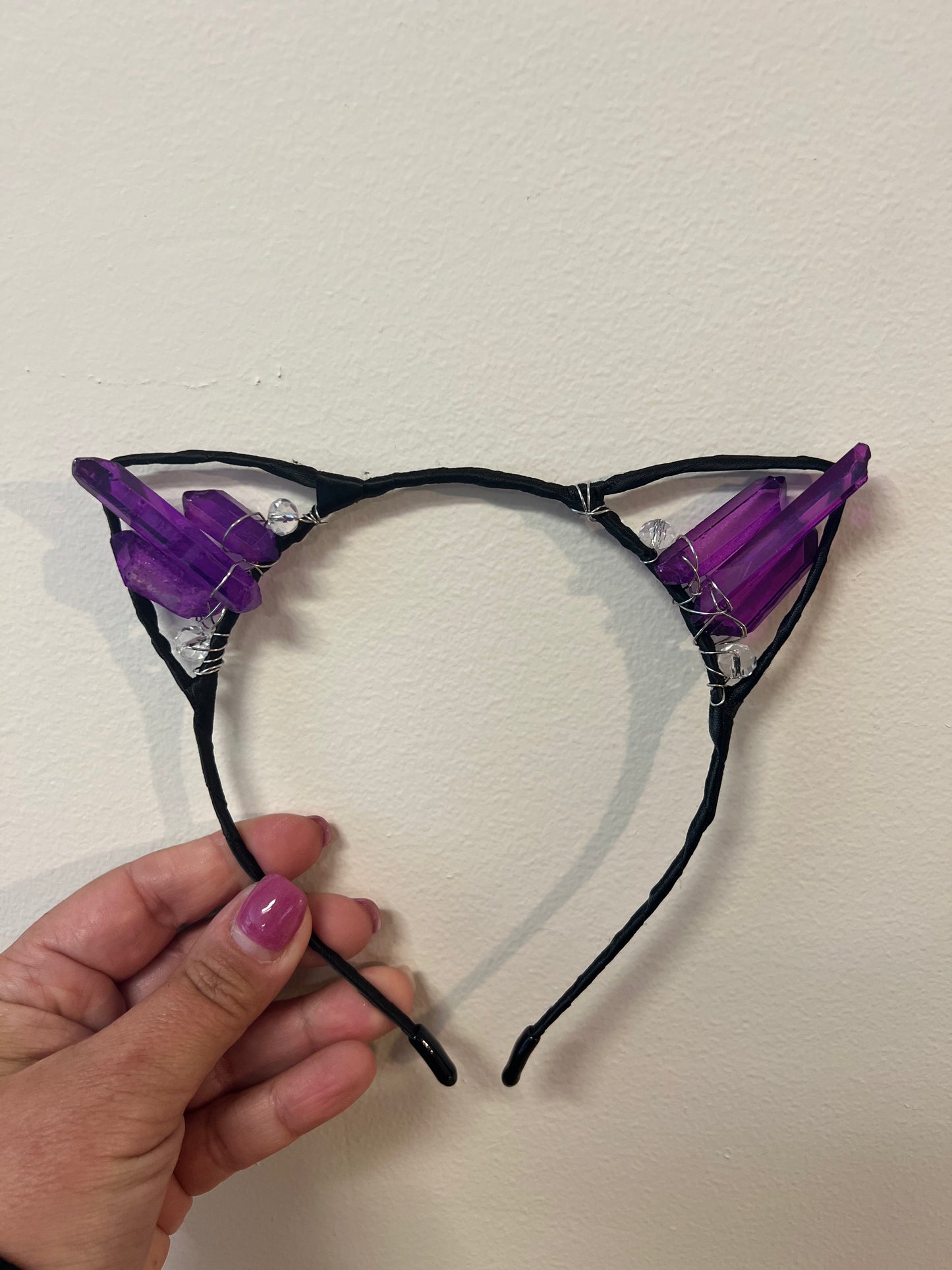 Aura Quartz Cat Ears