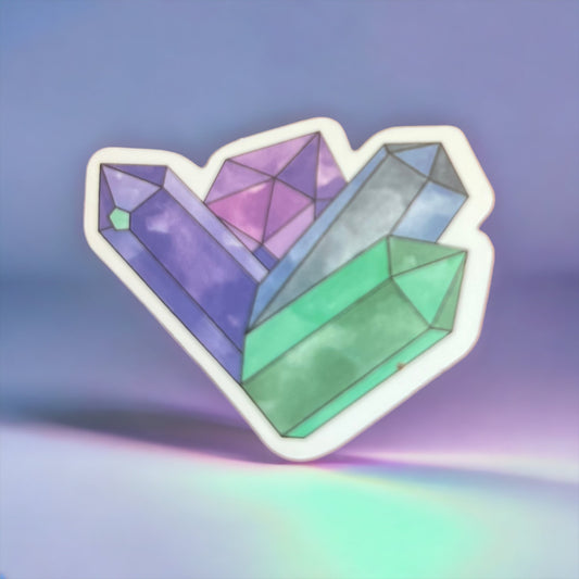 Multi Crystal Sticker