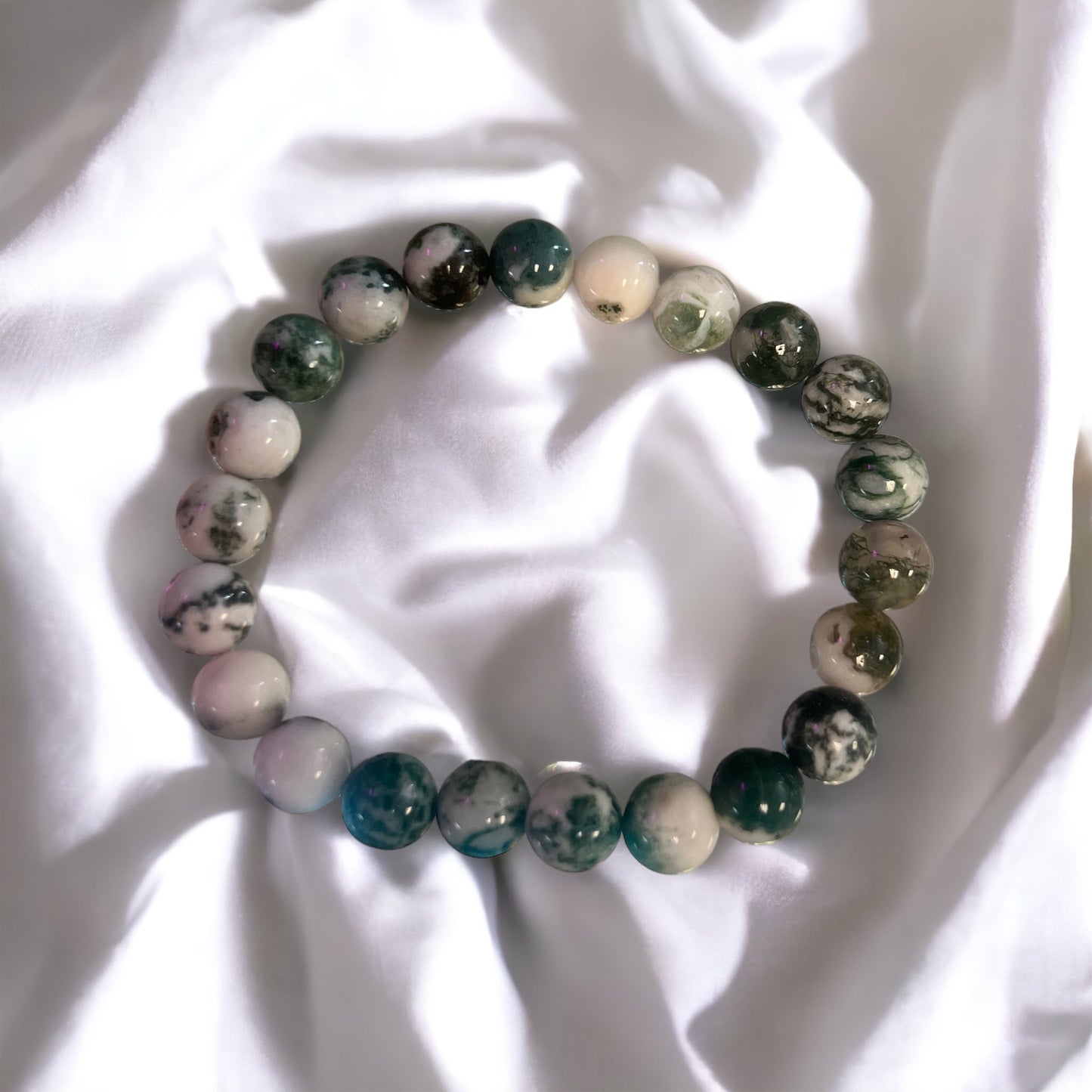 Tree Agate Bracelet