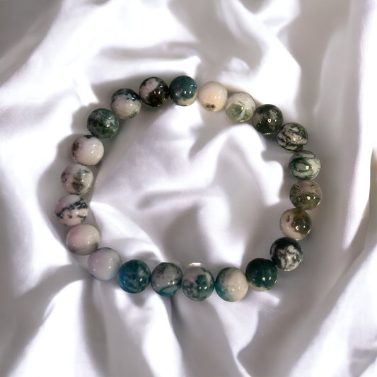 Tree Agate Bracelet
