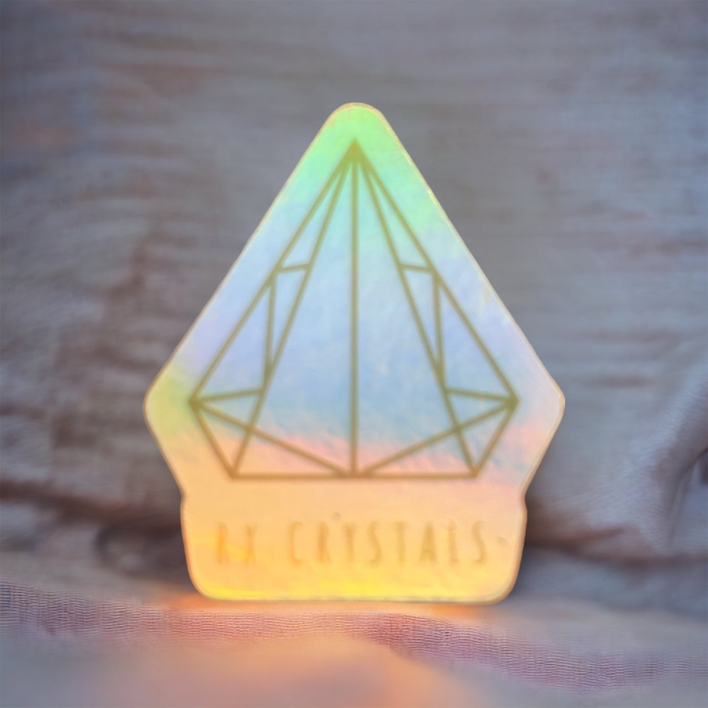 Rx Crystals Holographic Sticker