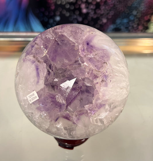 Amethyst Druzy Sphere