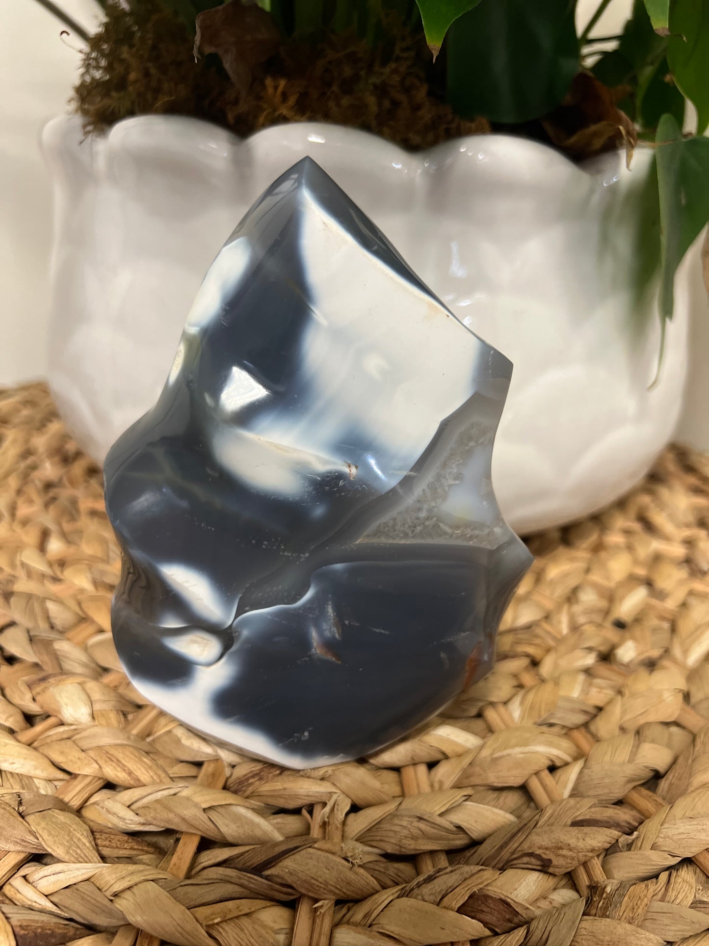 Orca Agate Flame