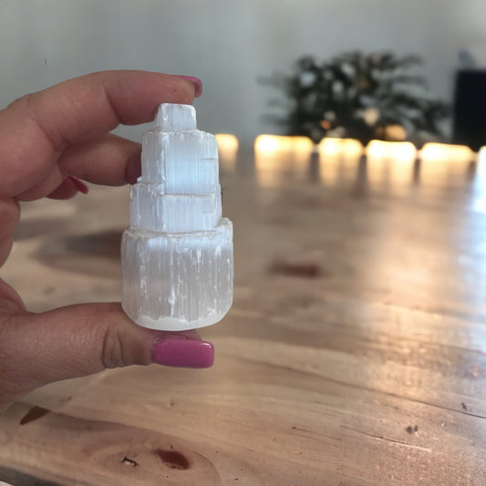 Mini Selenite Tower