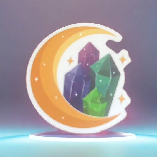 Half Moon Sticker